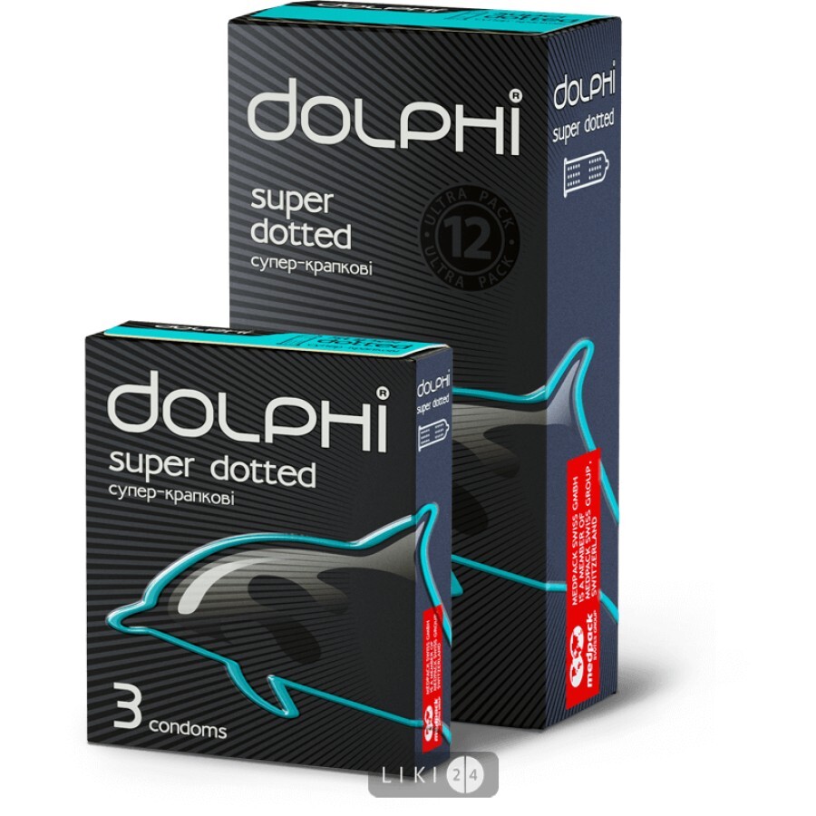 Презервативы латексные в силиконовой смазке dolphi с ребрист и точечн структурой №12: цены и характеристики