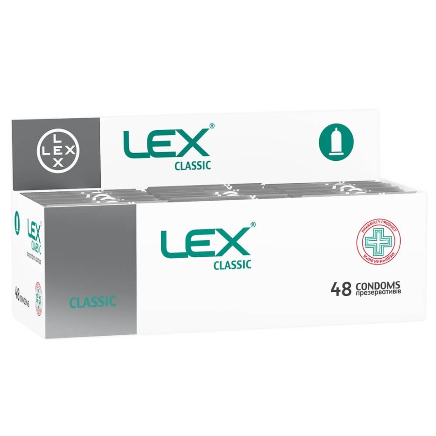 Презервативи Lex Classic, 48 шт.: ціни та характеристики
