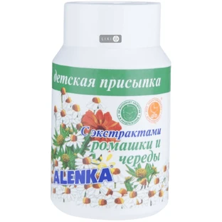 Присыпка Alenka с экстрактами ромашки и череды детская, 75 г