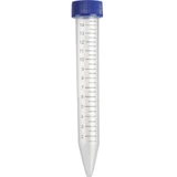 Пробирка Plasti Medical 16 х 120 мм, стерильная, 15 мл (тип Фалькон, конусная, с РР, с крышкой, градуированная)