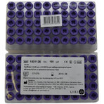 Пробірка з k3 edta для забору капілярної крові 0,5 мл, кришкой-клапаном 7 мм,12х55 мм №100: ціни та характеристики