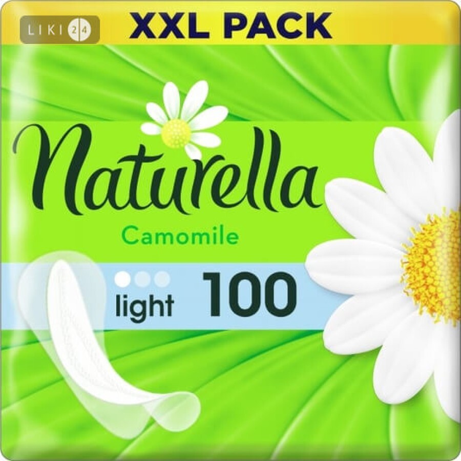 Прокладки гигиенические naturella camomile light deo №100: цены и характеристики