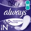Прокладки ежедневные женские Always Daily Fresh Normal 0% отдушок и красителей 30 шт