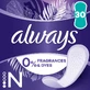 Прокладки ежедневные женские Always Daily Fresh Normal 0% отдушок и красителей 30 шт