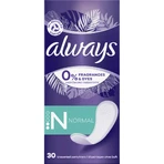 Прокладки ежедневные женские Always Daily Fresh Normal 0% отдушок и красителей 30 шт: цены и характеристики
