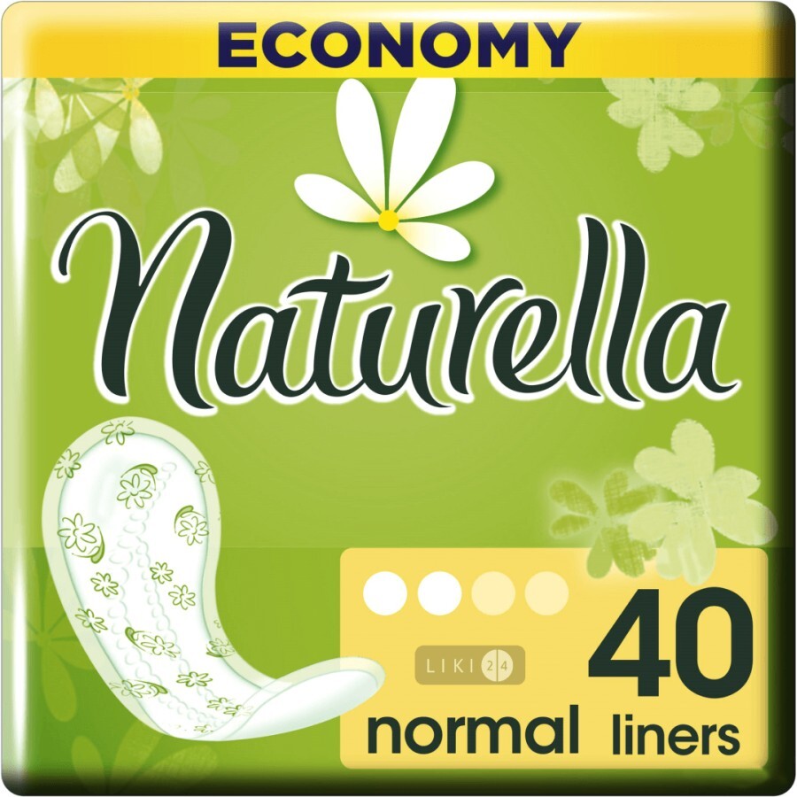 Прокладки ежедневные Naturella Camomile Normal Deo №40: цены и характеристики