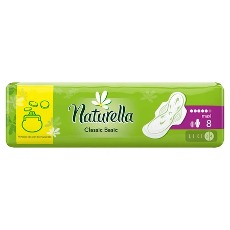 Прокладки гигиенические Naturella Classic basic Maxi №8: цены и характеристики