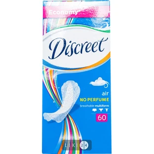 Прокладки ежедневные Discreet Alldays Air №60