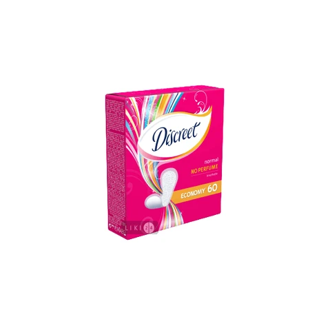 Прокладки щоденні Discreet Alldays Normal №60: ціни та характеристики