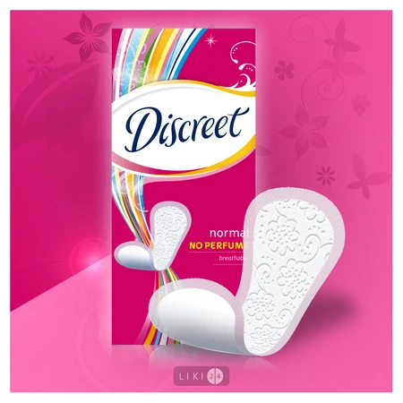 Прокладки щоденні Discreet Alldays Normal №60: ціни та характеристики