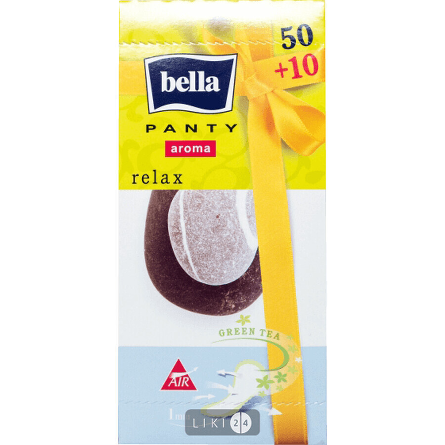 Прокладки щоденні Bella Panty Aroma Relax №60: ціни та характеристики