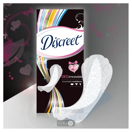 Прокладки ежедневные Discreet Deo Irresistible Multiform №20: цены и характеристики
