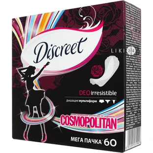 Прокладки ежедневные Discreet Deo Irresistible Multiform №60