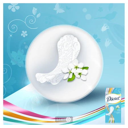 Прокладки щоденні Discreet Deo Spring Breeze Multiform №20: ціни та характеристики