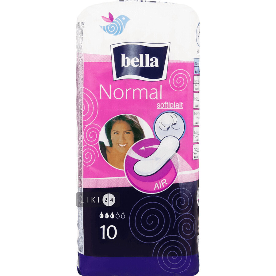 Прокладки гігієнічні Bella Normal №10: ціни та характеристики