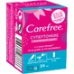 Супертонкі щоденні прокладки Carefree with Cotton feel в індивідуальних упаковках 20 шт