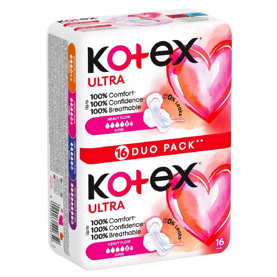 Прокладки гигиенические Kotex Ultra Super Soft ультратонкие с крылышками 16 шт: цены и характеристики