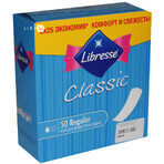 Прокладки ежедневные Libresse Classic Pantyliners regular №25: цены и характеристики