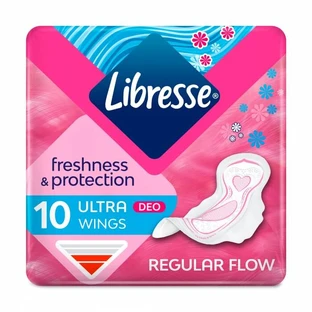 Прокладки гігієнічні Libresse Normal Invisible Soft №10