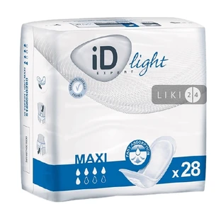 Урологические прокладки для женщин iD Expert Light Maxi 28 шт