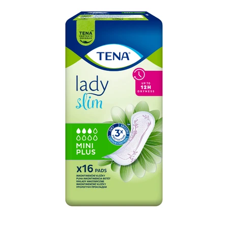 Урологічні прокладки Tena Lady Slim Mini Plus 16 шт: ціни та характеристики