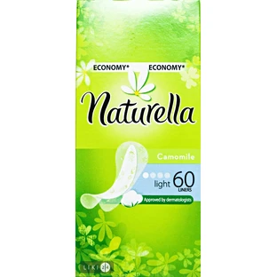 Прокладки ежедневные Naturella Camomile Light №60