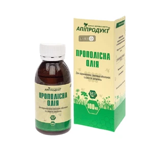 Масло натуральное растительное Апипродукт Прополисное 100 мл