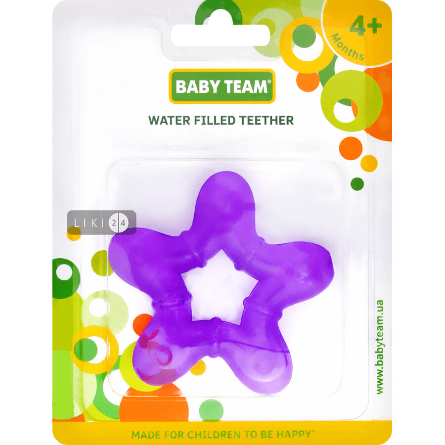 Прорезыватель Baby Team с водой 4005: цены и характеристики
