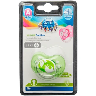 Пустушка силіконова Canpol Babies Nature кругла 0-6 міс 1 шт 22/410