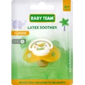 Пустушка латексна Baby Team класична 1 шт 3220