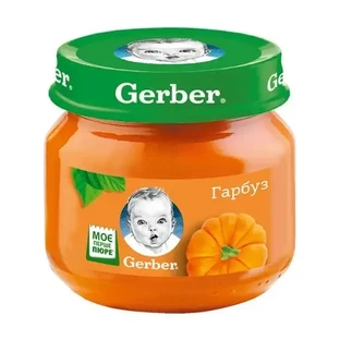 Пюре "гарбуз" тм "gerber" 