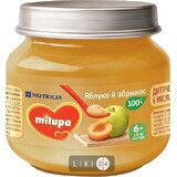Пюре детское фруктовое Milupa Яблоко и абрикос с 6 месяцев 100 г