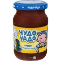 Пюре Чудо-чадо Яблоко и слива с сахаром, 170 г