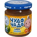 Пюре з яблук натуральне без цукру гомогенізоване стерилізоване тм "чудо-чадо" 90 г, д/харчування дітей з 3 місяців 90 г