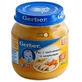 Пюре овочево-м'ясне протерте "рис з курчам та морквою" тм "gerber" 125 г, з 8 міс.