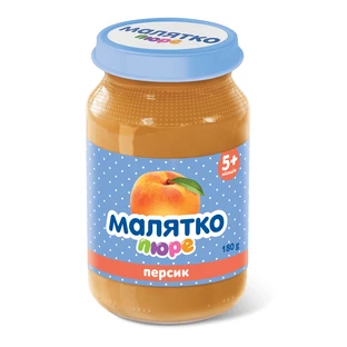 Пюре Малятко Персик, 180 г