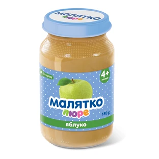 Пюре Малятко Яблуко, 180 г