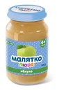 Пюре Малятко Яблоко, 180 г, с 4 месяцев