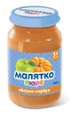 Пюре Малятко Тыква-яблоко, 180 г, с 5 месяцев