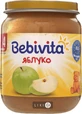 Пюре фруктове "яблуко" тм "bebivita" 125 г, з 4 міс.