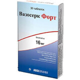 Вазосерк форт табл. 16 мг блистер №30