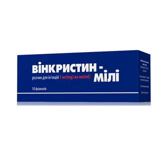 Вінкристин-мілі р-н д/ін. 1 мг фл. 1 мл
