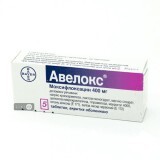 Авелокс таблетки в/о 400 мг блістер №5