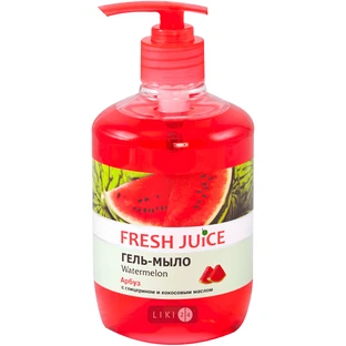 Гель-мило Fresh Juice Watermelon, 460 мл дозатор