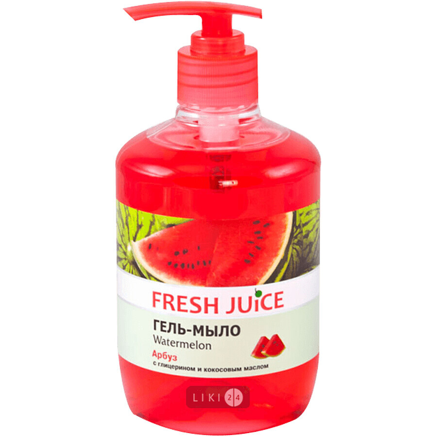 Гель-мило Fresh Juice Watermelon, 460 мл дозатор: ціни та характеристики