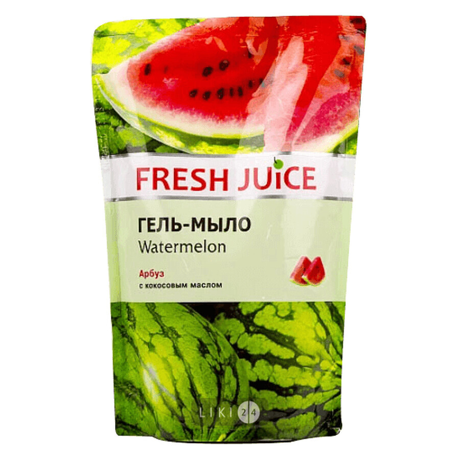 Гель-мило Fresh Juice Watermelon, 460 мл дой-пак: ціни та характеристики