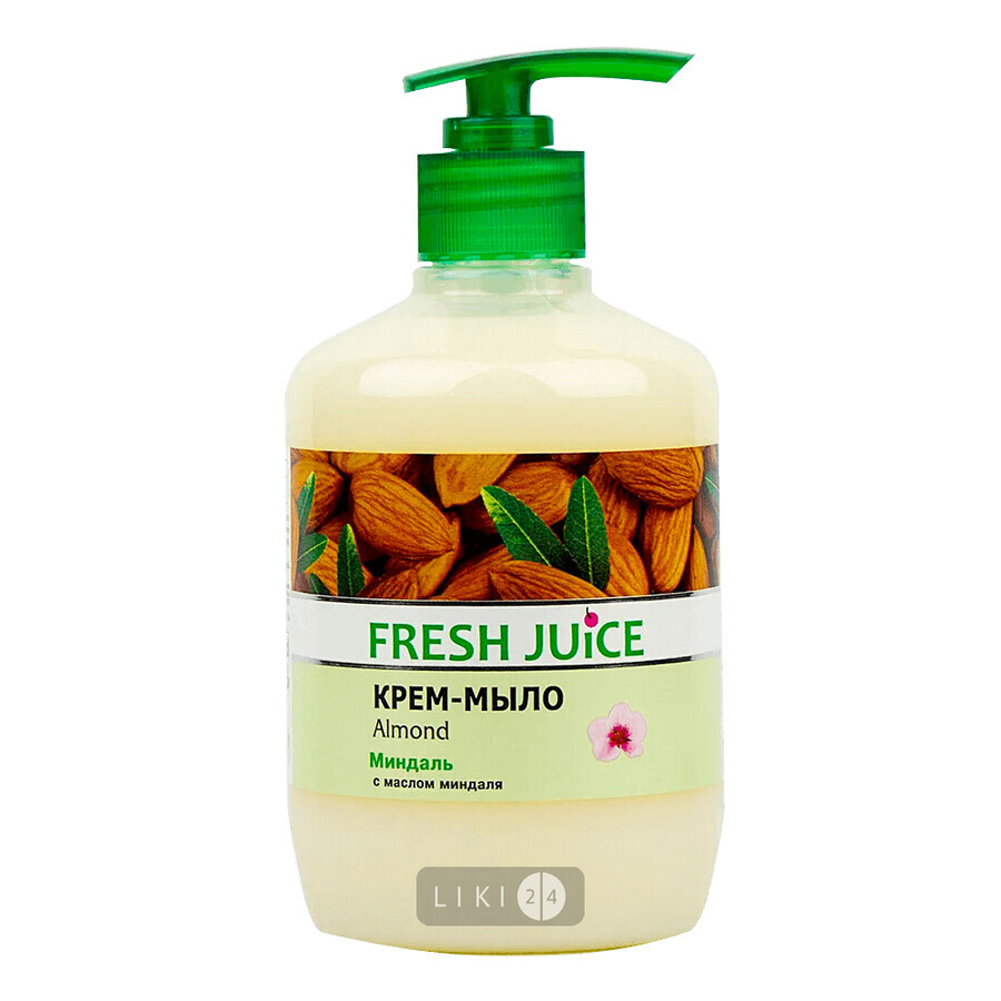 Крем-мило Fresh Juice Almond, 460 мл дозатор: ціни та характеристики