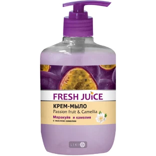 Крем-мыло Fresh Juice Passion Fruit&Camellia, 460 мл дозатор 