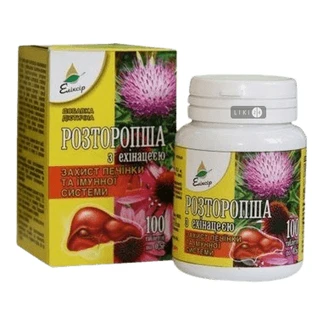 Розторопша з ехінацеєю таблетки, №100