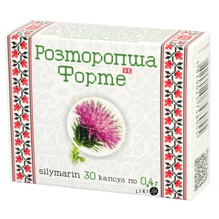 Розторопша Форте капс. 0,4 г №30